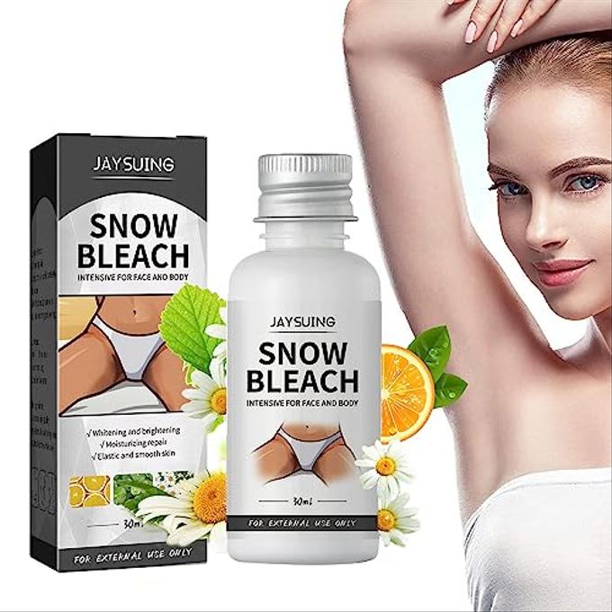 snow bleach الأصلي 💯🔥 – ودّعي السواد المحرج ✨ واسترجعي بياضك الطبيعي 🤍 بأمان ونتائج سريعة ومضمونة