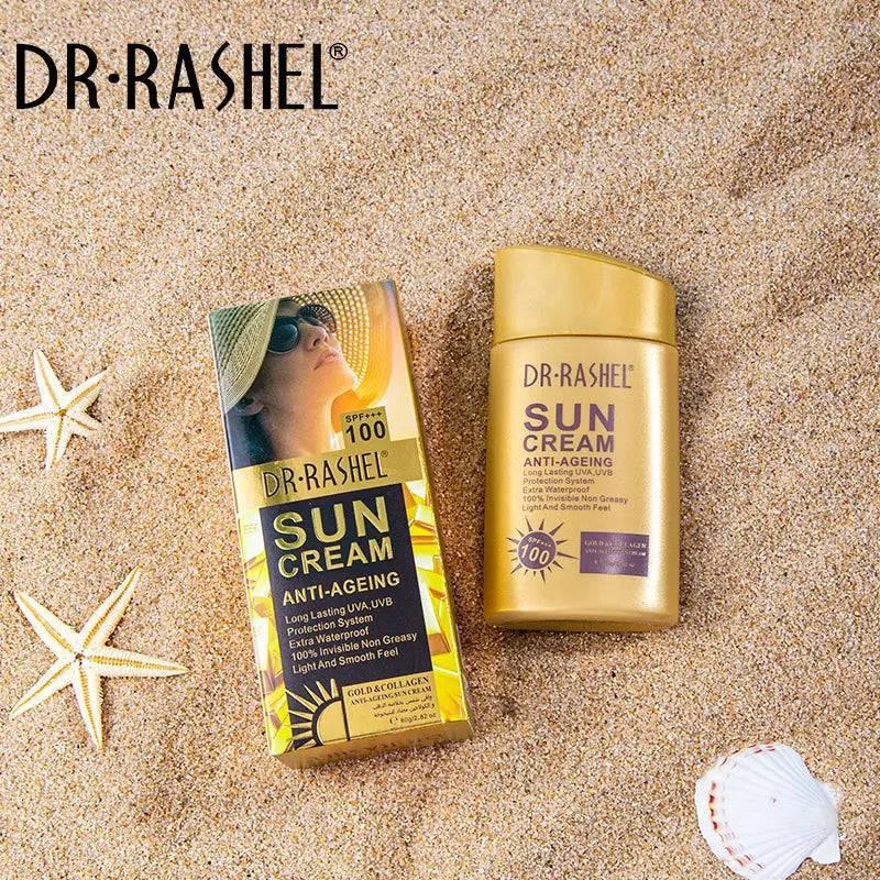 ☀️ واقي الشمس Dr.Rashel SPF 100 الأصلي | بأفضل سعر