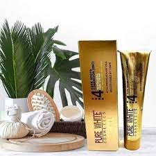 اشراقة فورية من أول استعمال  – Poure White Gold  كريم الفاخر لتفتيح البشرة وتجديدها